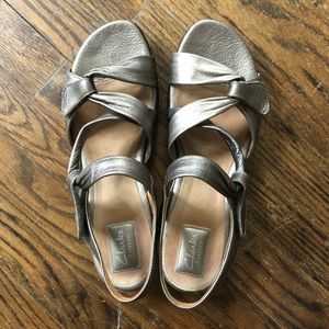 Clark’s Gold Sandals